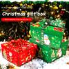 5-Layer Christmas Gift Box Explosion Gift Box with Bow Ribbon DIY Scrapbooking Surprise Container for Anniversary Festival Snacks Creative Memories