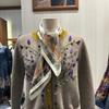 Vicolique Silk Print Scarf B234AM3040