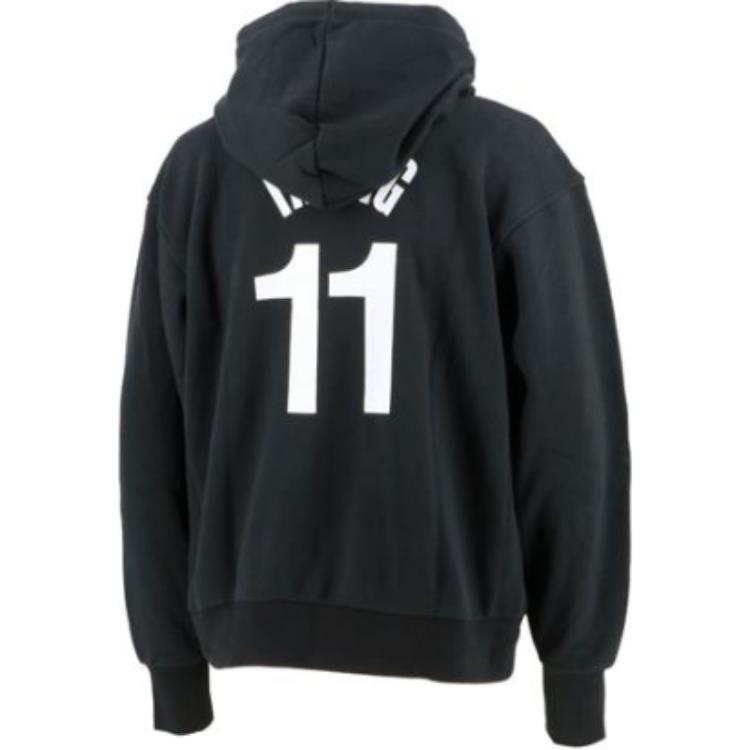 Nike X NBA BKN Essential Nets 11 Letter Sports Hoodie Мужские толстовки с капюшоном черного цвета DH6535-011