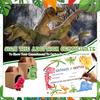 8-32Set Adopt A Dinosaur Party Favors Mini Dinosaur Stuffed Animals With Sticker Adoption Card for Birthday Party Favors Gift