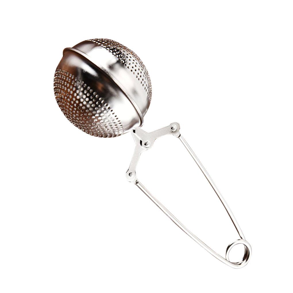 Портативный заварник для чая, приправа, травы, кофе, шариковый зажим, чайник, фильтр, сито, офис, отель, кухонные принадлежности