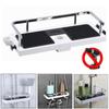 Shampoo Tray Shower Rod Rack Shower Storage Hanging Basket Bathroom Shelf Bathroom Lift Rod Bracket