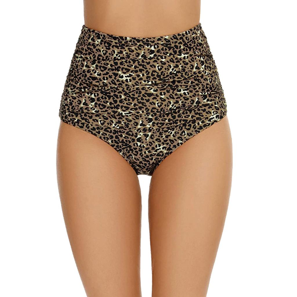 Women High Waisted Bikini Swim Pants Shorts Bottom Swimsuit Swimwear Bathing