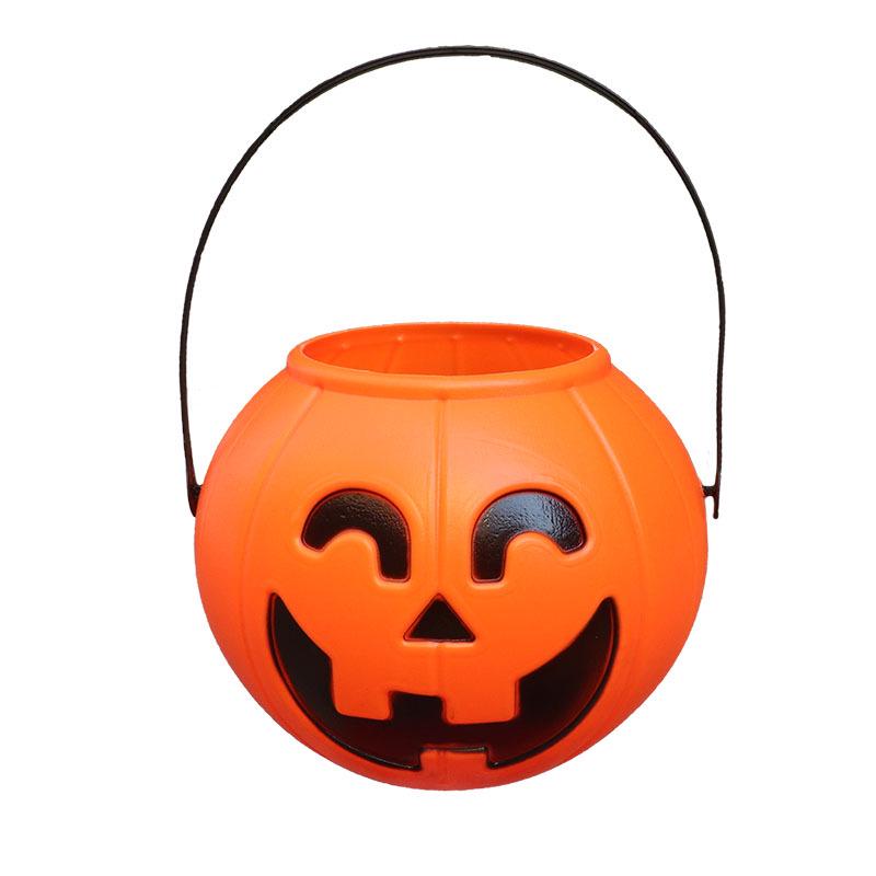 Хэллоуин Красочный Музыкальный Фонарь-Тыква и Конфетница с Управлением Звуком