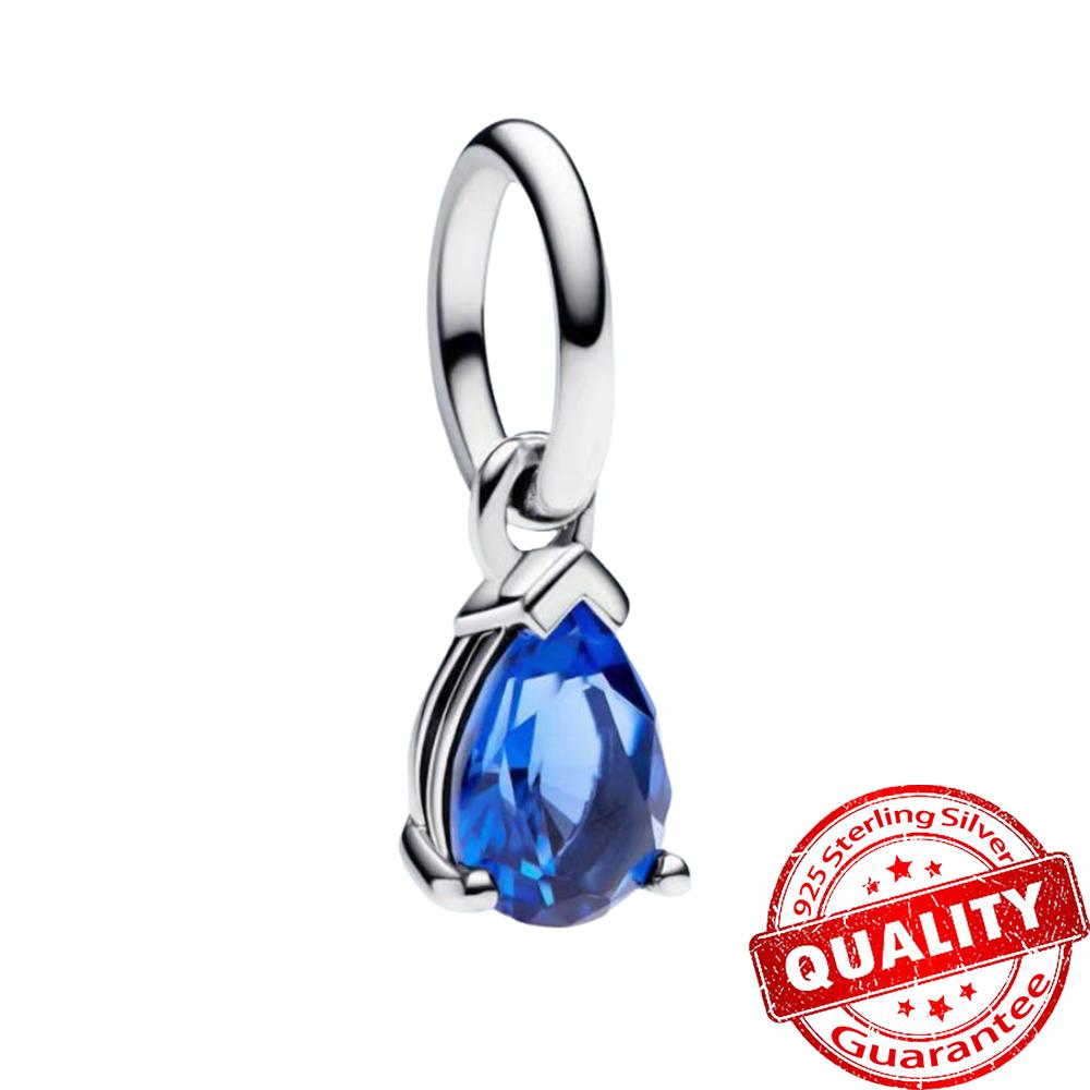 Классическое золотое проволочное сердце и сверкающий циркон из стерлингового серебра 925 пробы, подвеска-шарм "Ангел" для DIY-женского браслета, аксессуары для кулона