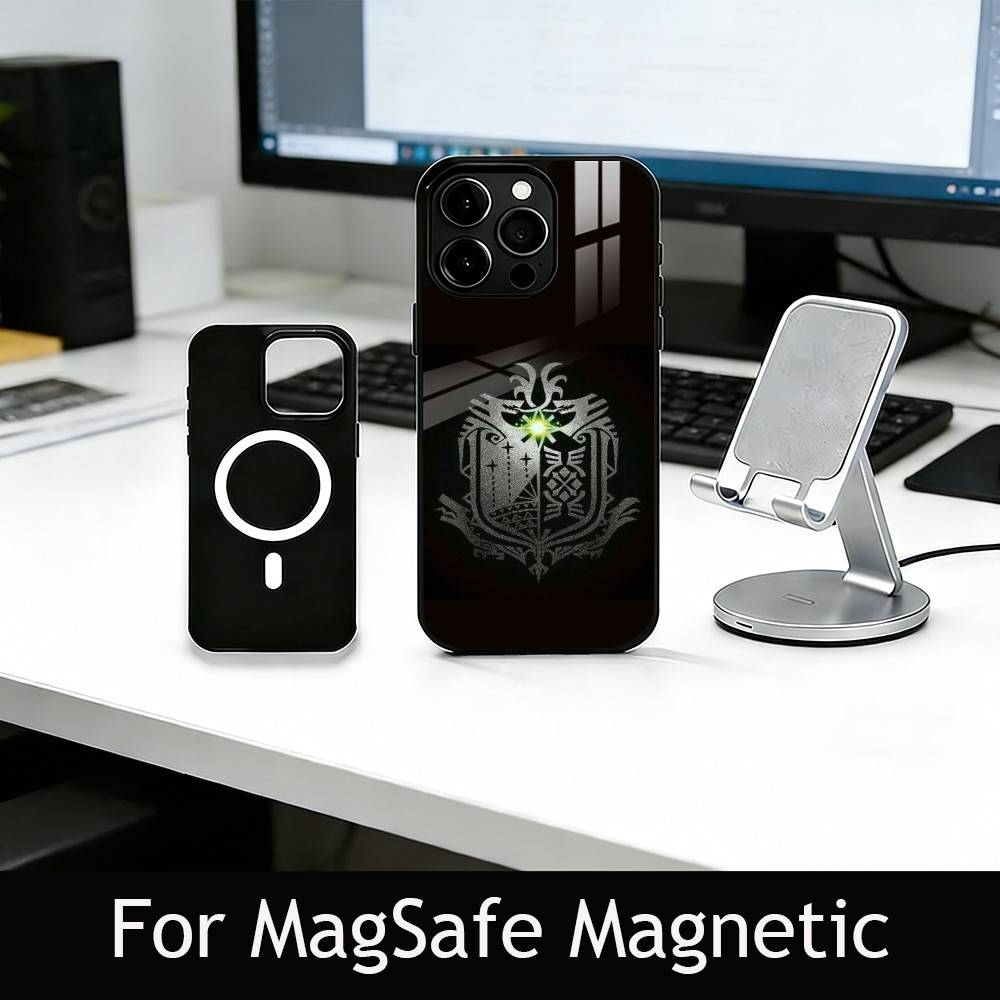 Чехол для телефона M-Monster M-Wild H-Hunter для iPhone17,16,15,14,13,12,11 Plus,Pro Магнитный с беспроводной зарядкой Magsafe