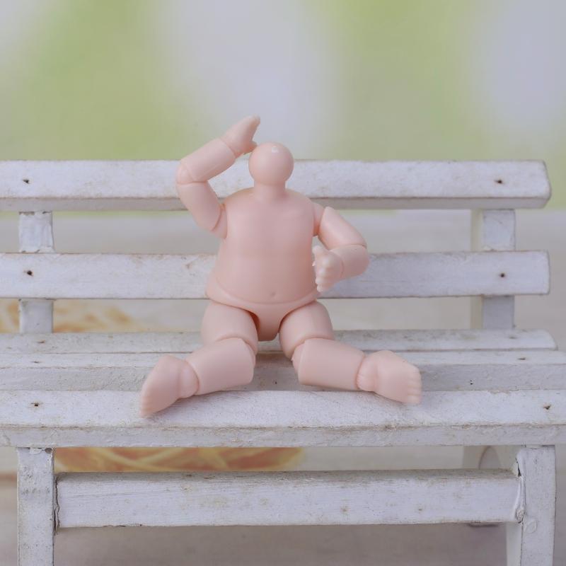 1 шт. 4-дюймовая кукла аниме, аксессуары принцессы, мини-кукла или часть для замены тела, высота тела 6,3 см, тело с множеством суставов