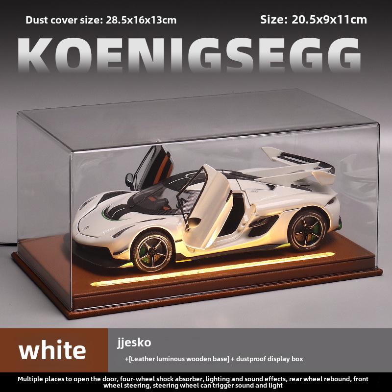 Koenigsegg 1:Модель суперкара из сплава 24: Большая детская игрушка и коллекционный предмет