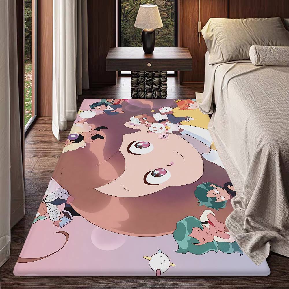 Bee And Puppycat Anime Entrance Door Mat Nordic Style Home Doormat Bathroom-Toilet Mats Bedroom Hotel Decor Mat