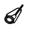 80-Piece High Carbon Steel Fishing Rod Tip and Guide Ring Set with Ceramic Inserts