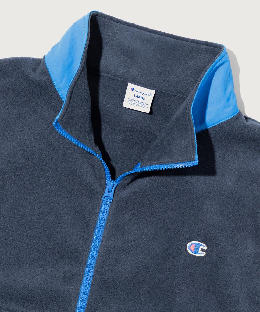 Champion Heritage Polartec Loose Fit Half Zip Fleece Navy