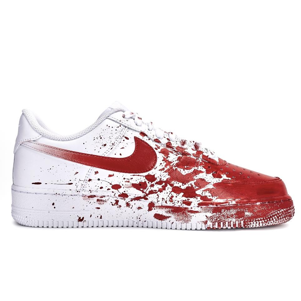 Nike Air Force 1 Spring And Summer American Graffiti Mini Hook Breathable Lightweight Height Increasing Cushioning CZ0270-106(Team801-6.0)