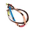 HERMES Choker Petit h petit ash Accessories Necklace silk Multicolore