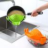 Durable Snap Design Anti-splash Lightweight Fruits Vegetable Pasta Water Strainer Rack Kitchen Supplies Vegetable Drainer
