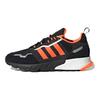 Кроссовки унисекс ZX 1K Boost Black Solar Orange Core-Black Silver-Metallic H00428