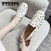 Large Size Square Toe Loafers Women Spring Shoes Women Flat Shoes Soft Sole Comfortable Loafer Shoes
