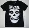26 Рок-группа Misfits Классический Череп С Логотипом Черная Футболка Новая Унисекс Футболка