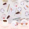 30 Sets S'More Marshmallow Appreciation Gifts Bulk 30 pirational Marshmallow Ballpoint Pens 30 S'Mores Sticky Notes Pads Employee Appreciation Gifts