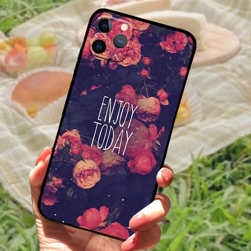For iPhone 11 Pro Case 11Pro Max Soft Silicone TPU Cute Luxury Printing Phone Coque Cover For iPhone 11 Shockproof Fundas Covers
