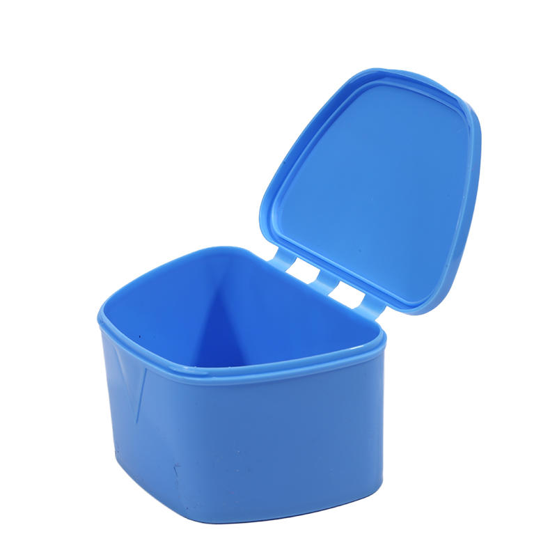 Стоматологическая коробка для зубных протезов Ортодонтическая коробка для зубной каппы Контейнер для ретейнера Пластиковый контейнер для отбеливания зубных протезов