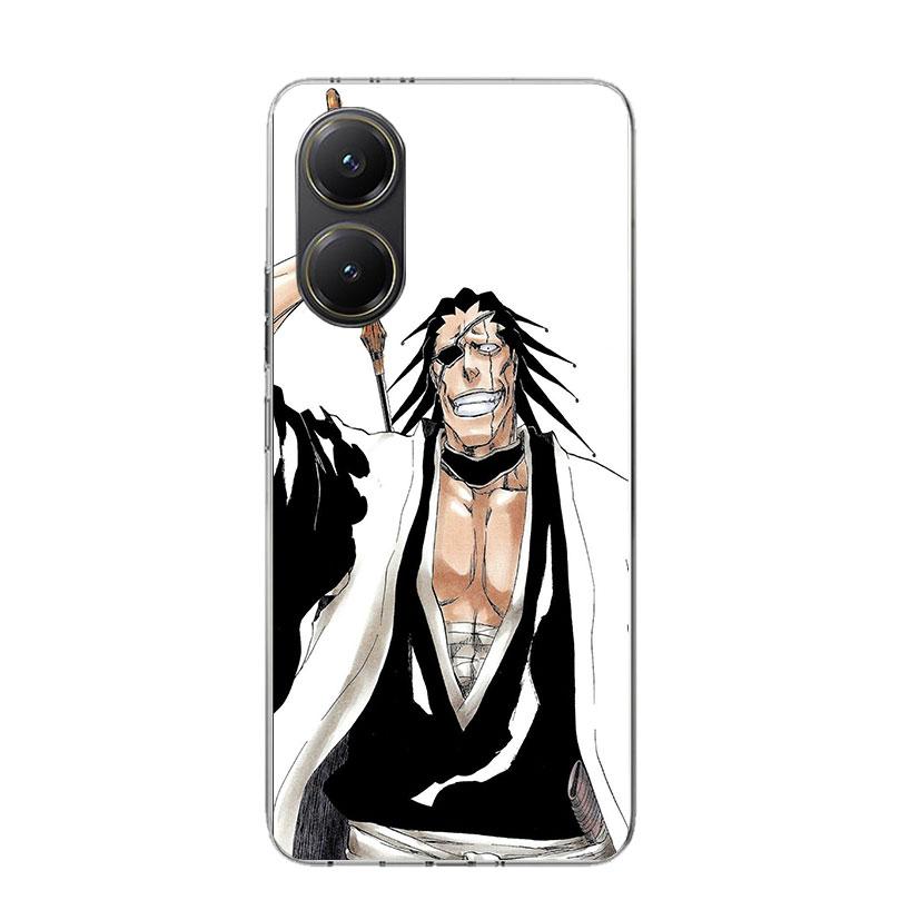 Чехол для телефона Bleach Зараки Кенпачи Для Xiaomi Poco F7 Ultra X7 X6 Pro X5 Redmi 15 15C 13 13C 12 12C 10 10A 10C 9 9A 9C 9T Оболочка P