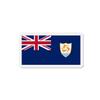 Aimant Drapeau Anguilla - Multicolore - 8 Cm - 50 Pièces - Résine Synthétique - Mixte