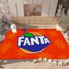 Funny F-Fanta Logo Floor Mat INS Style Soft Bedroom Floor House Laundry Room Mat Anti-skid Household Carpets