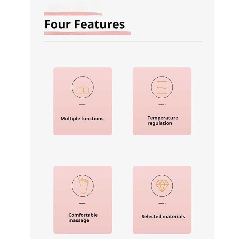 Multifunctional Foot Bath Bucket with Constant Temperature Heating Automatic Massage Foot Bath with Bubble Roller Guasha