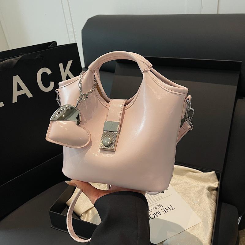 Premium handbag bag women's 2025 new trendy fashion foreign style versatile shoulder bag crossbody bucket bag
