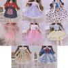 1/6 30Cm Dolls Clothes Baby Doll College Style Uniform Dress Doll Girl Toys