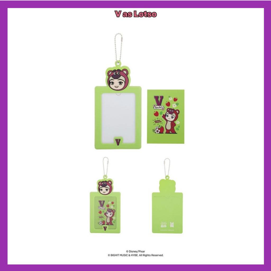 [BTS x TOY STORY] Мини-брелок для карточек с фотографией