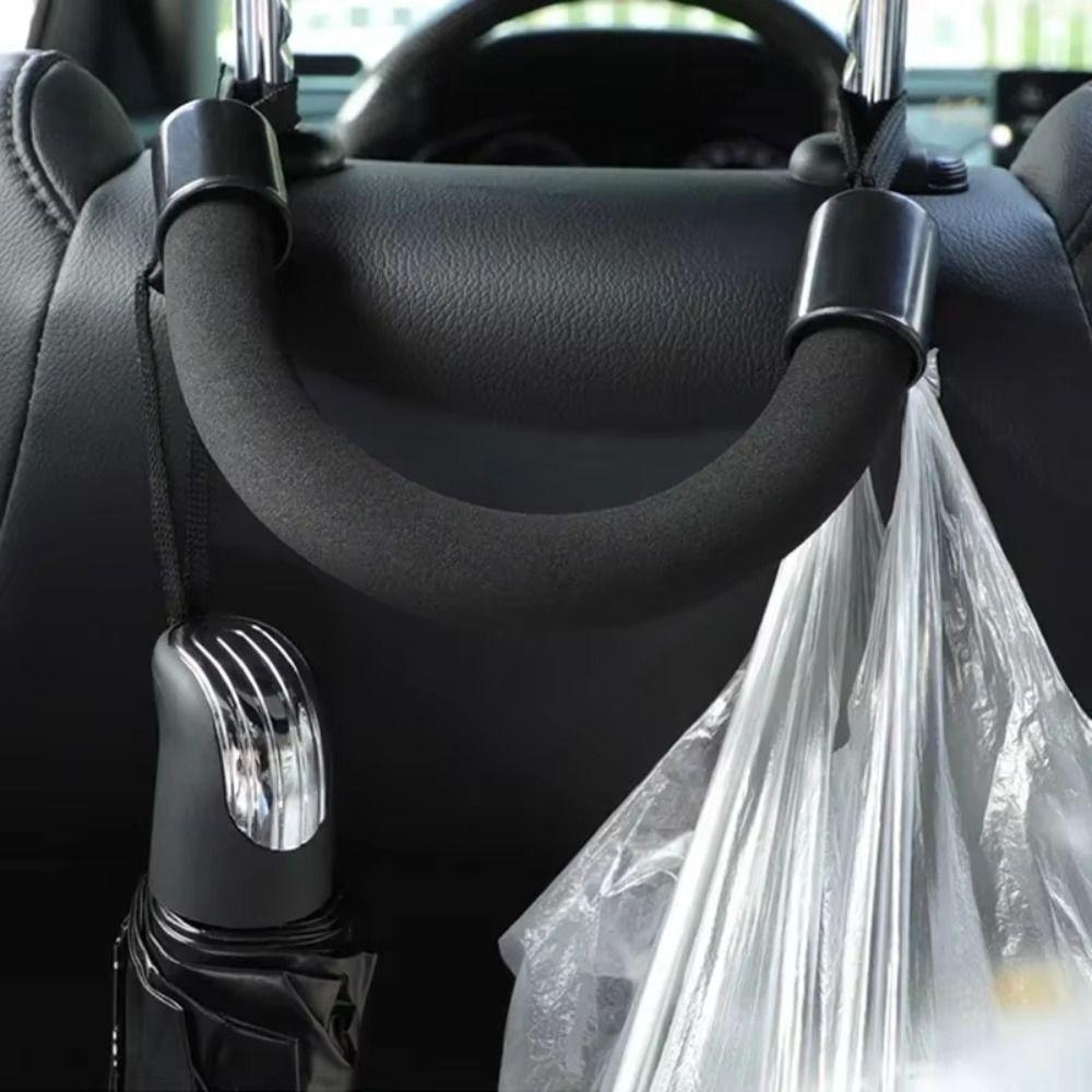 Soft Material Car Headrest Grab Handle Headrest Safety Handrail Vehicle Accessories