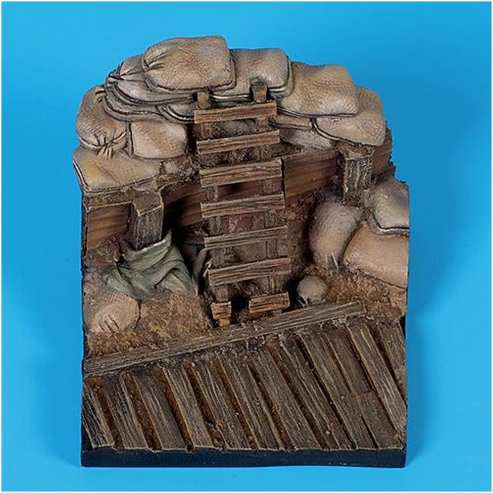 Black Dog World War I Trench Diorama Base Plastic Model Parts HAUD35122 1/35 No.4