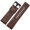 Genuine Leather Strap Watchband 22 24 26 27 28 30mm 32mm Litchi Grain for Diesel Watch Band DZ7313 DZ4386 DZ1405 Watch Bracelet