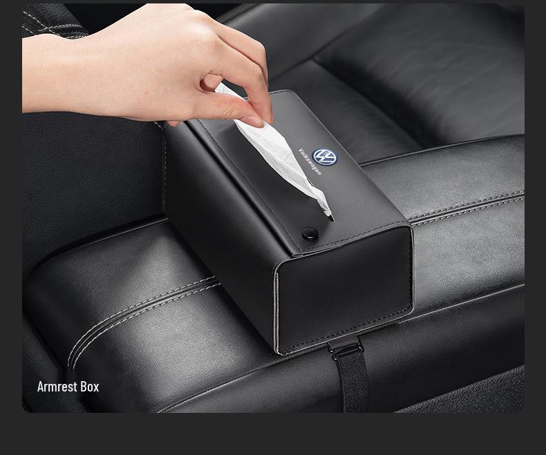 Car Tissue Dispenser for L6-L9/M8 Models, Armrest Hanging Interior Accessory