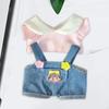 Mini 6 Inch Doll Clothes, Cute Clothes Suit, Hat, Comfortable for Girls,
