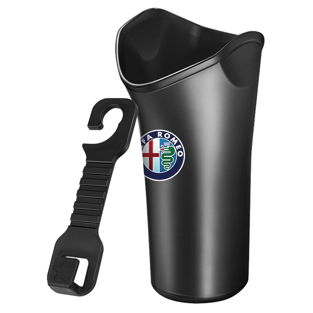 YYCE3 1pc Car Rear Seat Hanging Hook Umbrella Holder Seat Back storage bucket Accessories For Alfa Romeo Sportiva GT 147 159 Styling