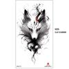 Набор наклеек для татуировки «Бабочка Роза Цветок» из серии «Эмми Блэк» на водную бумагу