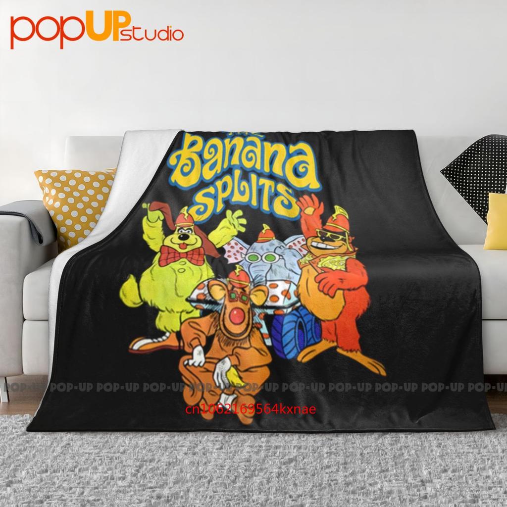 The Banana Splits Cartoon Hanna Barbera Ultra-Soft Blanket Quilt Winter Sofa Cover Bed Covers