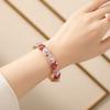 Traditional Filigree Enamel Bangle Rhinestone Women's Wrist Jewelry  Daily