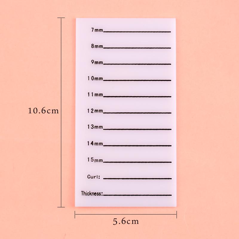5 Layers False Eyelashes Storage Box Acrylic Pallet Transparent Grafting Eyelash Case Lash Holder Fof Lash Display Makeup Tools