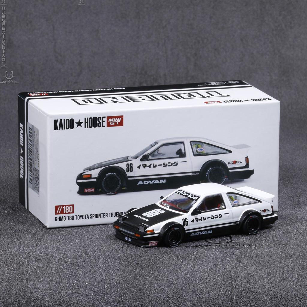 KAIDO HOUSE MINIGT 1/64 Honda NSX Открытый капот Симуляция Литье под давлением Сплав Модель автомобиля Коллекция Настольное украшение Игрушка для мальчика