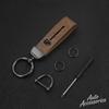 Car Keychain Key Chain Ring Pendant Lanyard Men Gifts For Porsche Cayenne Panamera Macan 911 718 Taycan Boxster Cayman Accessory