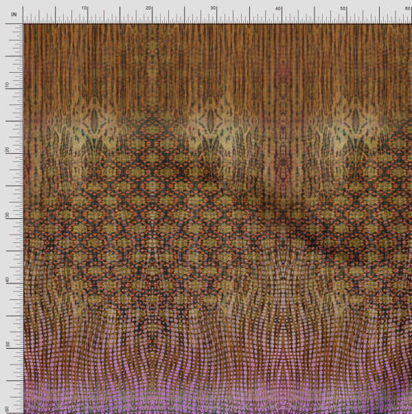 Soimoi Ткань японский креп-сатин этнический панельный принт ткань на метр 42 дюйма