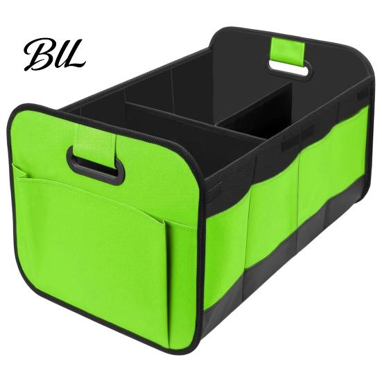 Car Trunk Organizer Organizer, Partitioned Compartments Design, Durable Waterproof Foldable Storage Oxford Cargo Container for Vehicle And Home