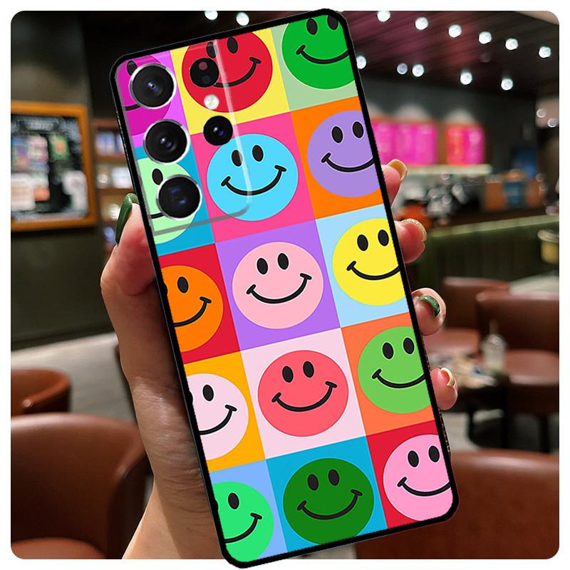 Trippy Indie  Y2K Aesthetic Phone Cover For Samsung Galaxy S23 S21 S22 Ultra S20 FE Note 20 Note 10 S8 S9 S10 Plus Case