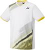 Short Sleeve Game Shirt White SS [Yonex] (Fit Style) (011)