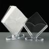 Acrylic Napkin Holder Transparent Paper Towel Box Creative Restaurant Napkin Box  Restaurant