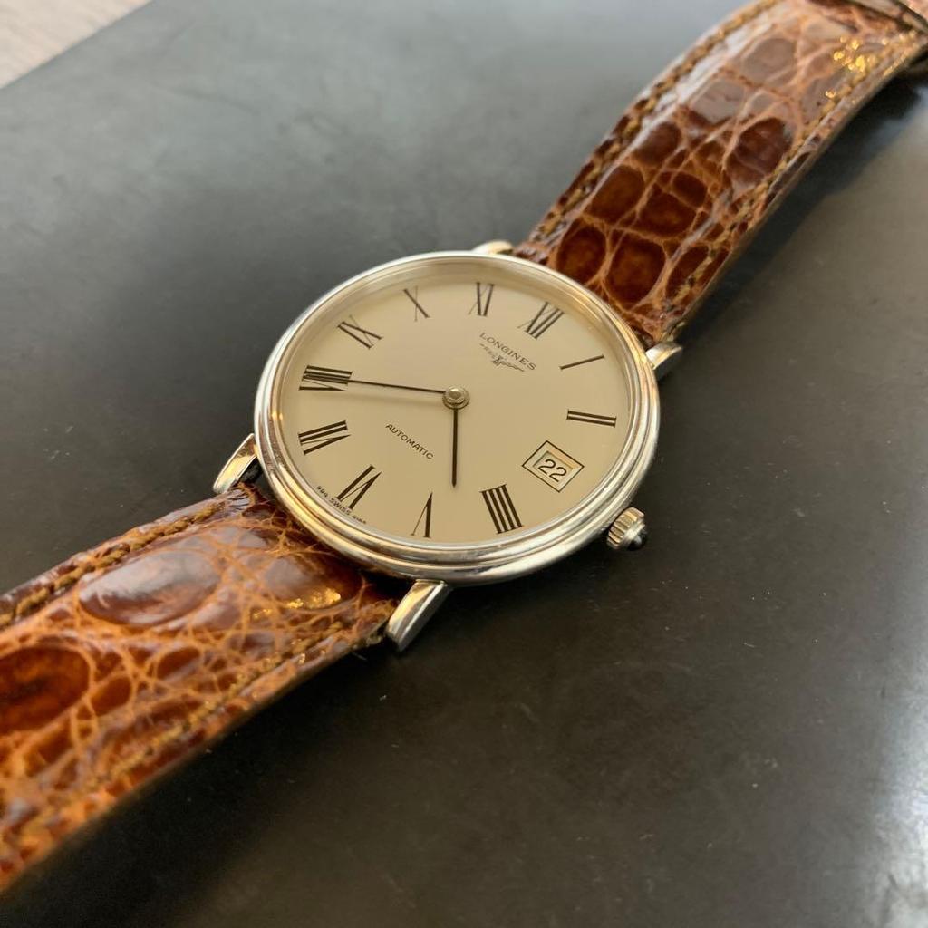 Использовал (Перебранный) Longines Двухпружинный Автоматический Завод