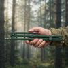 Portable Hunting Concealment Branch Stand, Adjustable Foldable Camouflage Tree Stand with Multi-Hook, Blind Accessory for Deer Turkey Outdoor Hunting